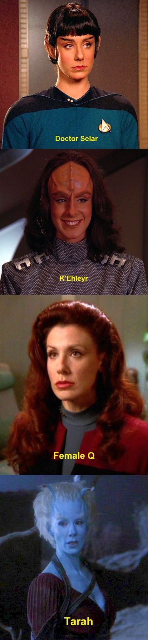 Andorian Female, Suzie Plakson, Q Star Trek, Fandom Star Trek, Star Trek Cast, Star Trek Funny, Star Trek Original Series, Star Trek Tv, Star Trek Series