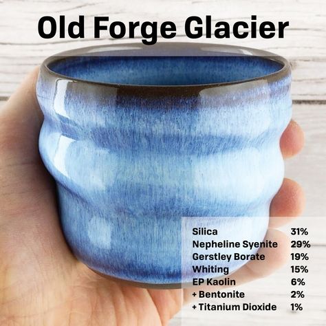 My New Favourite Glaze - Old Forge Creations Cone 6 Glaze Recipes, Pottery Glaze Recipes, Pottery Glaze Ideas, Ceramics Glaze, Glazing Ideas, Glaze Combinations, Ceramic Glaze Recipes, Glaze Combos, Old Forge