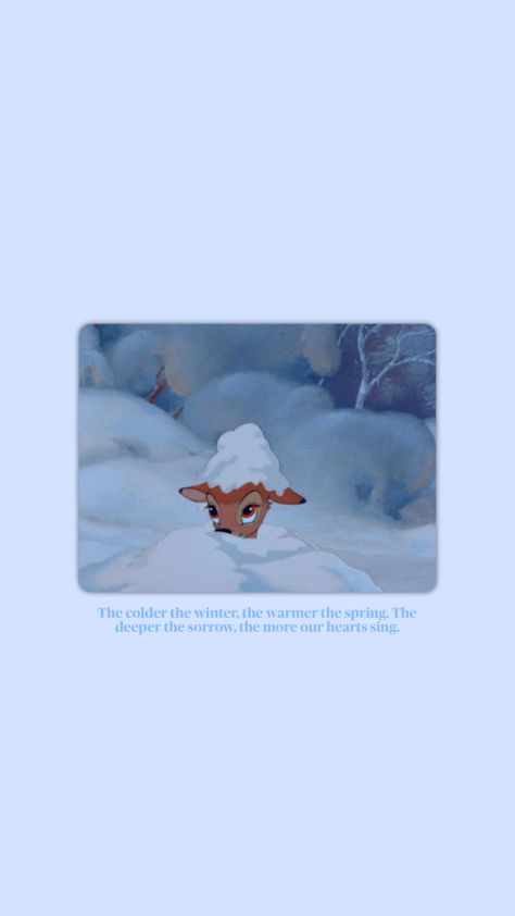 #bambi #disney #disneyquotes #wallpaper #disneywallpaper #disneyaesthetic Bambi Quotes, Bambi Aesthetic, Bambi Disney, Disney Phone Wallpaper, Disney Aesthetic, Disney Quotes, Disney Wallpaper, Quote Aesthetic, Aesthetic Wallpapers