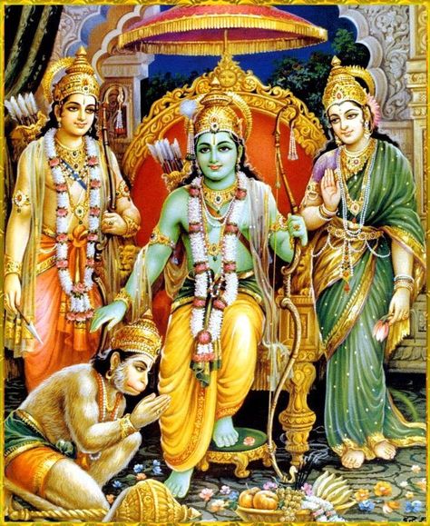 Ram Laxman Sita Hanuman, Lord Ram Sita, Diwali Gods, Ram Sita Image, Vishnu Art, Shree Ram Photos, Sita Rama, Shree Ram Images, Lord Sri Rama