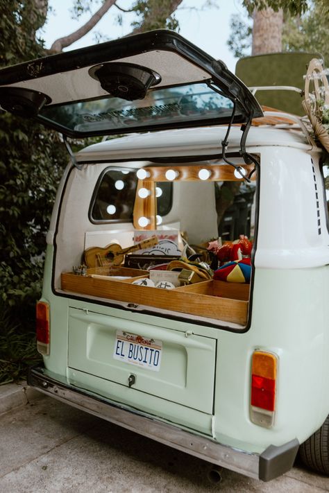 Greenhouse Wedding Reception, Vw Bus Wedding, Fall Wedding Party, Vintage Bus, Combi Vw, Greenhouse Wedding, Vw Vintage, Sunshine State, Vw Bus