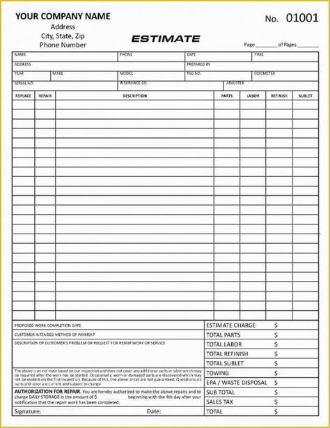 Editable Repair Estimate Form Template Free Of Automotive Repair Vehicle Repair Estimate Template Sample Construction Quotes, Estimate Template, Quote Template, Form Template, Automotive Repair, Free Quotes, Auto Repair, Simple Way, How To Find Out