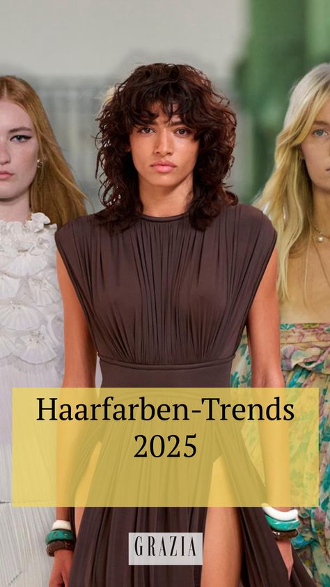 Du möchtest wissen, welche Haarfarben im Jahr 2025 besonders angesagt sein werden? Hier erfährst du alles über die neuesten Trends und wir sind uns sicher, dass für jeden eine passende Nuance dabei ist. Balayage Updo, Vintage Bob, Long Bob, Curtain Bangs, Hair Trends, Balayage, Bangs, Hair Styles, Hair