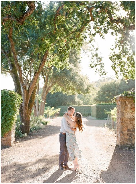 Engagement photos in Napa Valley || The Ganeys Napa Engagement, Napa Wedding Venues, Napa Wedding, Engagement Inspo, Film Wedding, Anniversary Photos, Napa Valley, Couple Shoot, Couple Portraits