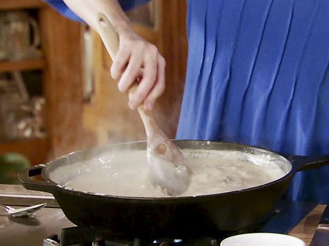 Sausage Gravy Recipe : Ree Drummond : Food Network Breakfast Delivery, Turkey Gravy From Drippings, Sausage Gravy Recipe, Gravy Sauce, Gravy Recipe, Sausage Gravy, Biscuits And Gravy, What's For Breakfast, Easy Brunch