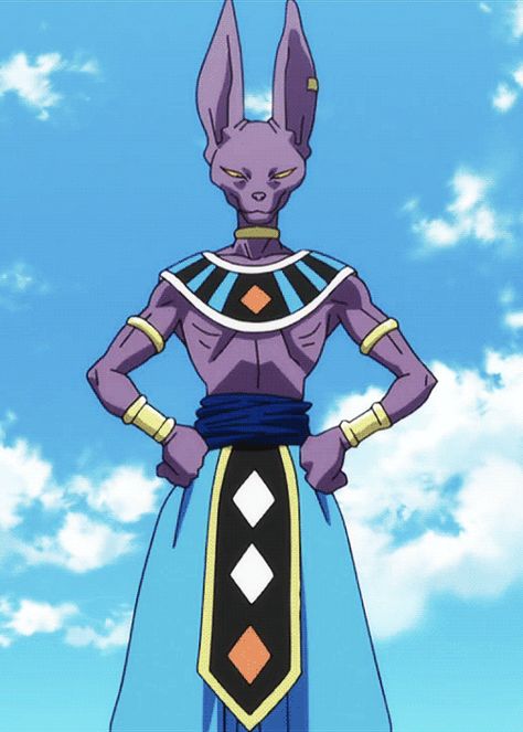 Beerus Gif, Dragon Ball Super Beerus, Dragon Ball Beerus, Bills Dragon Ball, Super Photo, Lord Beerus, Super Goku, Dragon Ball Z Shirt, 3d Dragon