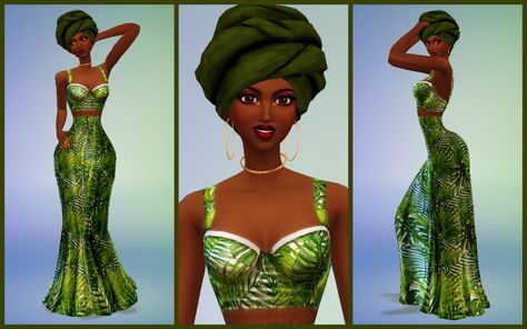 Nigerian Wedding Attire, Mods Ts4, Nigerian Gele, Sims Lookbook, Sim4 Cc, Sims 4 Sims, Princess Clothes, Nigerian Outfits, Nigerian Dress