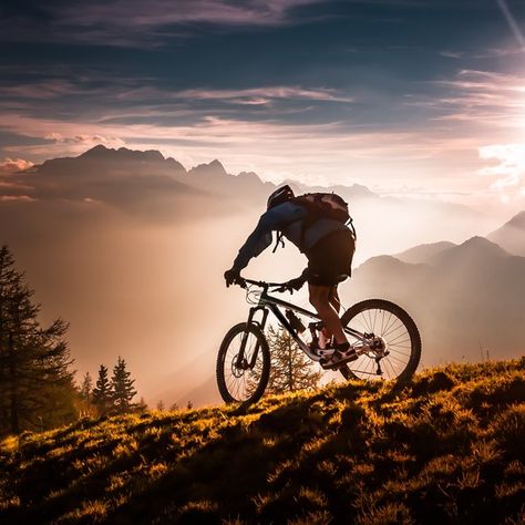 Mtb Aesthetic, Hikes In California, Skateboard Images, Bike Logos Design, Mountain Biking Photography, Downtown Photography, Bike Aesthetic, Bike Photography, Mtb Bike Mountain