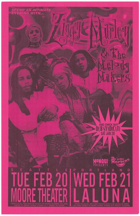 Vintage Jamaica Poster, Jamaican Party, Ziggy Marley, Jamaica Reggae, The Melody, Party Poster, Concert Posters, Jamaica, Concert