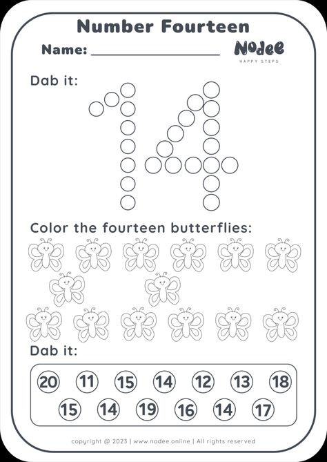 "Discover the world of numbers with our fun and engaging worksheets! Our Numbers 1 - 20 worksheets will help your kids learn to count, recognize, and write numbers with ease. Get your little ones excited about math today!" Number 1-14 Worksheets, Homework Worksheets, Thanksgiving Preschool, Numbers Preschool, Learn To Count, Pre Kindergarten, Number Worksheets, Math Numbers, Preschool Worksheets