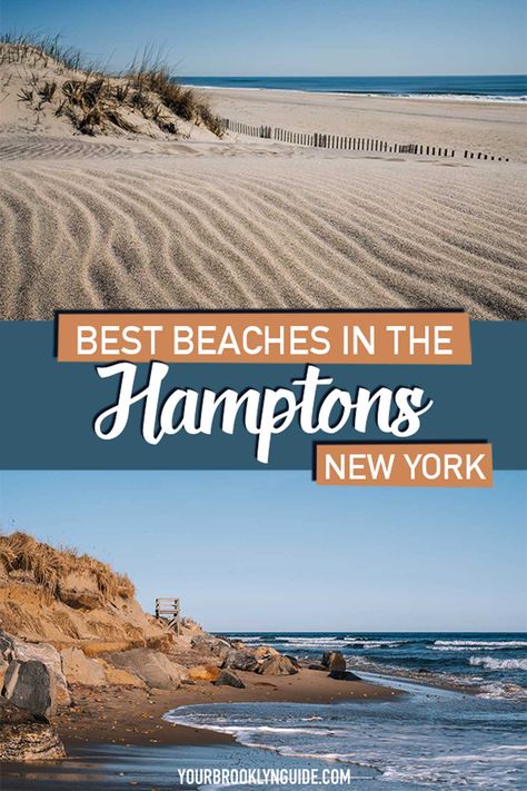 best beaches in the hamptons long island for a hamptons getaway or hamptons vacation The Hamptons Summer, Things To Do In The Hamptons, Summer Hamptons, Brooklyn Guide, Nyc Sightseeing, Hamptons Vacation, Summer In New York, Meet Me In Montauk, Nyc Attractions