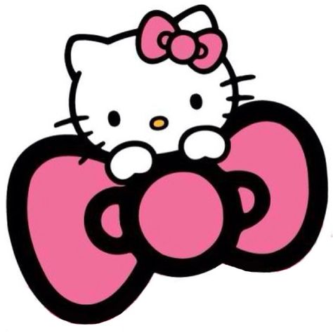 Hello Kitty Bow-cute and simple-love pink-wear bows-love hello kitty-girly attitude-girly style Pink Bow, Hello Kitty, Kitty, Pink