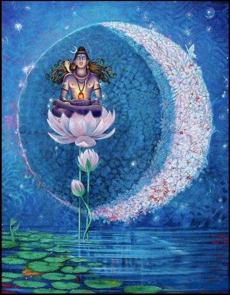 Shiva Krishna Together, Yoga Art Painting, Pictures Of Shiva, Shiva Linga, Shiva Lord Wallpapers, Shiva Shakti, Shiva Art, Yoga Art, Lord Shiva Painting