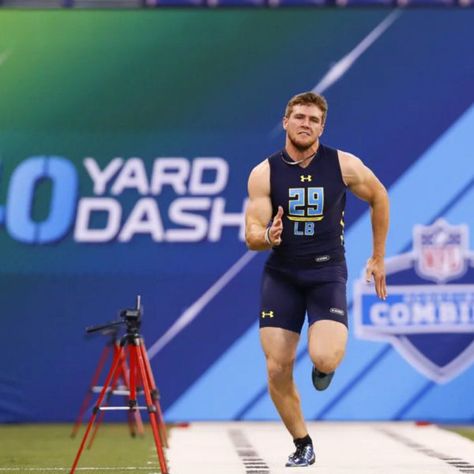 Steelers Throwback Thursday: T.J. Watt impresses at the 2017 NFL Combine City Underground, Nfl Combine, Steel City, Big Ten, Student Athlete, Sophomore Year, Football Training, Knee Injury, Nfl Draft