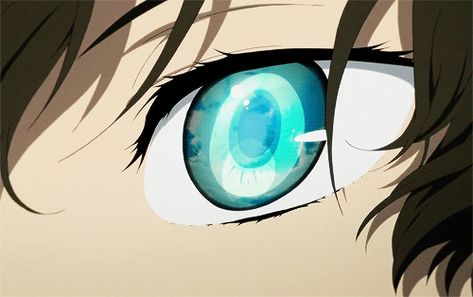 Eyes Gif, Oreki Houtarou, Regard Animal, Eye Close Up, Silhouette Pictures, Blue Anime, Blue Gems, Anime Eyes, Anime Oc