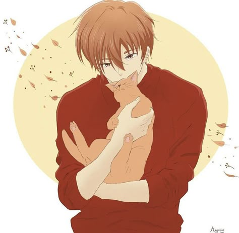 Hatori Sohma Fan Art, Kyo Sohma Fan Art, Kyo Fanart, Fruits Basket Funny, Fruits Basket Kyo, Kyo Sohma, Fruits Basket Anime, Animes To Watch, Fruits Basket