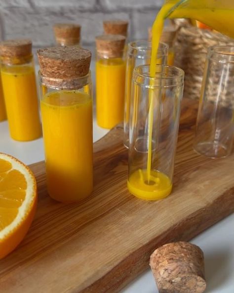 Dorina | Healthy Cooking on Instagram: "Homemade Energising Elixirs to incorporate into your morning routine 🍊🍋🫚 Which one would you choose? 1️⃣ Immunity Boosting Shots 2️⃣ Ginger Beet Shots ❗️Got so many questions about the glass bottles I am using for the shots. You can find the link in my bio. Let me know in the comments. #gingershots #healthylifestyle #guthealth #immunity #drinks #morningroutine #healthyliving" Beet Shots, Immunity Shot Recipe, Immunity Shots, High Protein Lunch Ideas, Protein Lunch, Ginger Shot, Natural Glowing Skin, Shot Recipes, So Many Questions