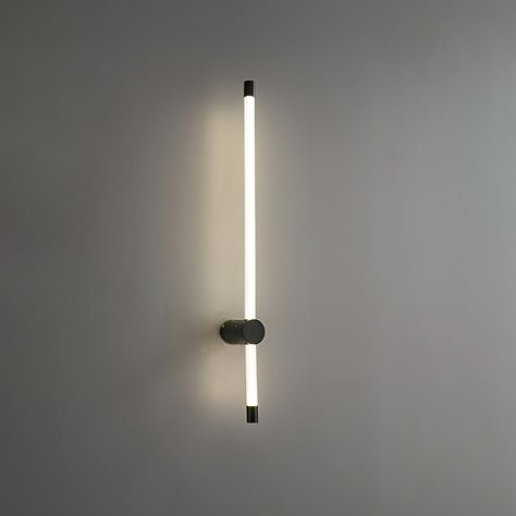 Linear LED Sconce - Vakkerlight Copper Lampshade, Brass Lampshade, Power Wall, Led Wall Lamp, Exhibition Space, Light Project, The Exhibition, Led Wall, Slim Design