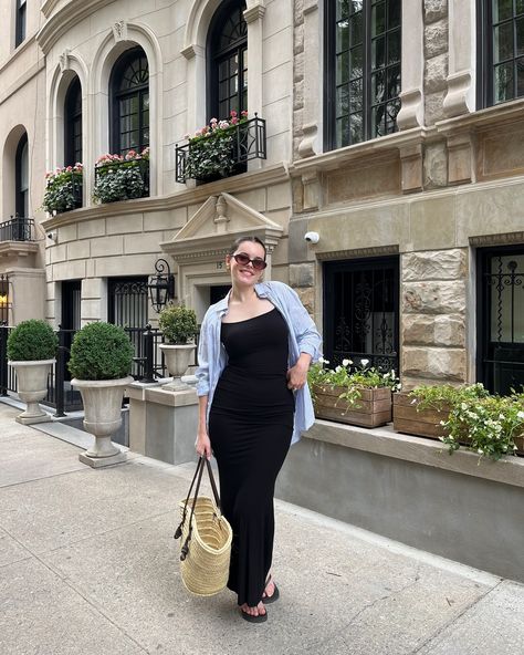 pretending I’m going to the beach for 4th of July weekend ☀️🐚🧳 outfit details: dress @skims bag @mango flip flops @gap glasses @madewell #summeroutfitideas #summeroutfitinspo #summerfashion #skimsdress #strawbag #beachoutfit #beachoutfits #beachoutfitideas #timelessstyle skims dress, dress with flip flops, straw bag, timeless style, chic style, capsule wardrobe Cute Modest Outfits, Casual Day Outfits, Weekend Outfit, Outfit Details, Modest Outfits, Beach Outfit, Modest Fashion, Capsule Wardrobe, Outfit Of The Day