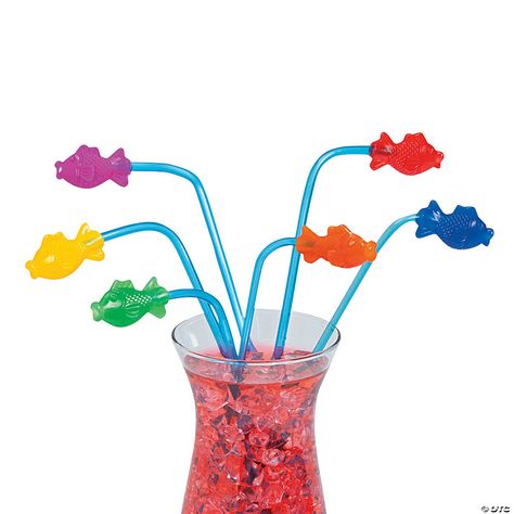 If you're looking for cheap beach party supplies, these Fish Straws are a great way to add some fun to your party. Great for beach, luau or pool parties, ... Straw Valentine, Plastic Fish, Fishing Party, Star Party, Pool Parties, Pink Plastic, Party Favor Bags, Toy Craft, Daughter Birthday