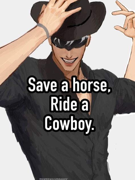 TIK TOK HAS LIKE THOUSANDS OF EDITS WITH THIS FANART HOLY #whisper #jujutsukaisen #gojosatoru #itsgojover Gojo Cowboy Fanart, Cowboy Gojo Fanart, Gojo Thirst, Gojo Daddy, Mother Father Gentleman, Gojo Fanart, Jjk Men, Pregnant Man, Gojo Saturo