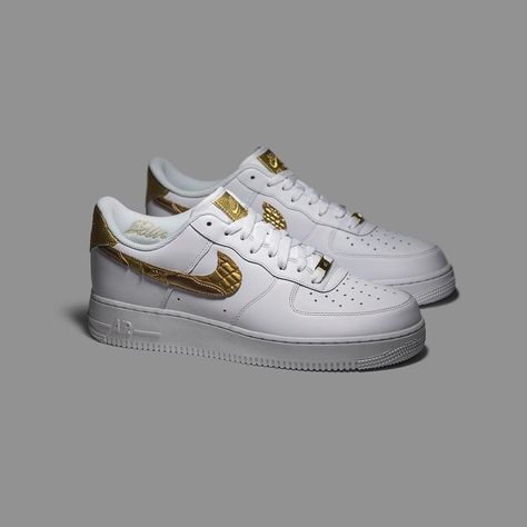 G O A T on Instagram: “The Air Force 1 'CR7' is a nod to Cristiano Ronaldo's humble beginnings. Available on the app and goat.com.” Ronaldo Nike Shoes, Ronaldo Nike, Humble Beginnings, Party Looks, Nike Air Force Sneaker, Air Force 1, Cristiano Ronaldo, Ronaldo, Air Force