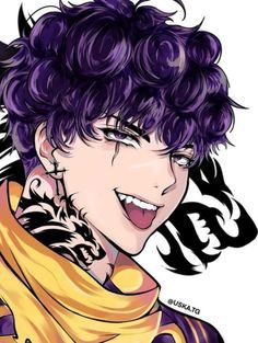 Characters With Purple Hair, Human Pikachu, Deku Boku No Hero, Anime Black Hair, Hottest Anime Characters, Demon King Anime, Anime Fandom, Boku No Hero Academia Funny, Guy Drawing