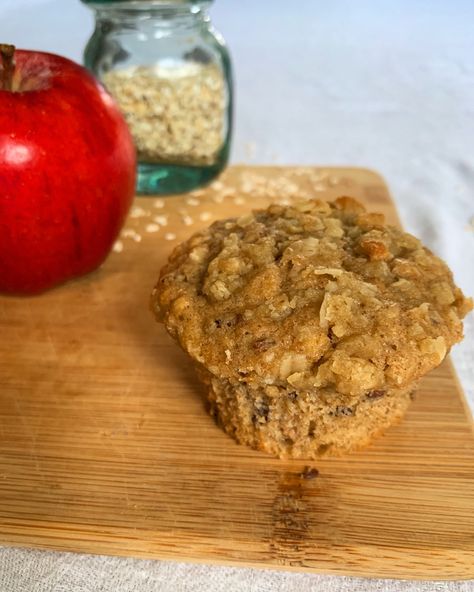 Flax Seed Recipes Breakfast, Oatmeal Flaxseed Muffins, Pnw Recipes, Muffins With Flax Seed, Apple Oat Flour Muffins, Ground Flax Seed Muffins, Apple Flax Muffins, Apple Flaxseed Muffins, Vegan Flaxseed Muffins