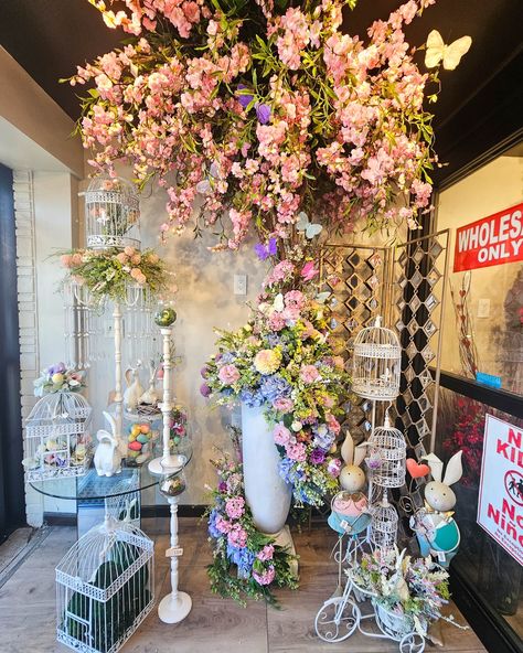 Happy Easter Sunday to all of our customers!🐇🌈 Our décor used here at the entrance of our store showcases the spring and Easter time. What do you think of this display? Would you like it at your home/event? Let us know down in the comments below :) G & G Distributors 275 N Midland Ave Saddlebrook NJ 201-791-1330 Gandgwebstore.com Tags: #displays #decor #spring #flowers #silkflowers #wholesale #gandgdistributors #bunnies #rabbits #easter #birdcages #butterflies #spring #springtime #storedispl... Happy Easter Sunday, Birdcages, Decor Spring, Easter Time, Entrance Decor, Easter Sunday, Bird Cage, Silk Flowers, Rabbits