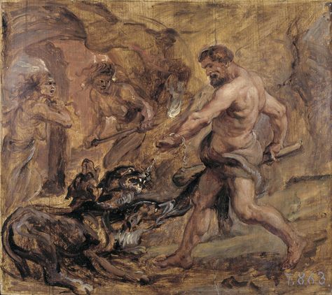 https://www.flickr.com/photos/27906589@N05/5111033865/in/photostream/ Hercules And Cerberus, Mythology Paintings, Paul Rubens, Famous Dogs, Gustave Dore, Dante Alighieri, Peter Paul Rubens, William Blake, Ancient Origins