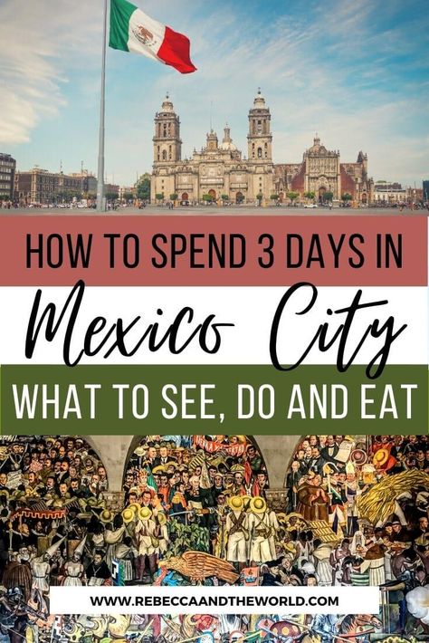 It's no secret that Mexico City is a big city, so big that you couldn't possibly fit everything in to 3 days in Mexico City. But this guide will help you fit in the best things to do in Mexico City, as well as where to stay and some handy Mexico City travel tips! | #mexicocity #mexico #weekendguide #3daysinmexicocity #foodietravels #thingstodoinmexicocity #mexicocityitinerary Travel To Mexico City, What To Do In Mexico City, Things To Do In Mexico City, Downtown Mexico City, Mexico City Restaurants, Mexico City Travel Guide, Things To Do In Mexico, Visiting Mexico City, Mexico City Travel