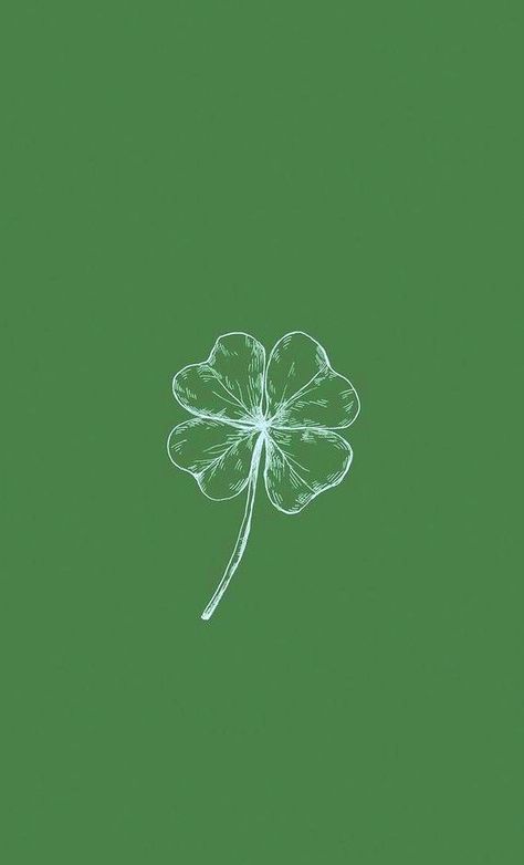 Clover Wallpaper Aesthetic, 4 Leaf Clover Wallpaper, Four Leaf Clover Aesthetic, Four Leaf Clover Wallpaper, Clover Aesthetic, Good Vibes Wallpaper, Clover Wallpaper, Lucky Leaf, Clover Design