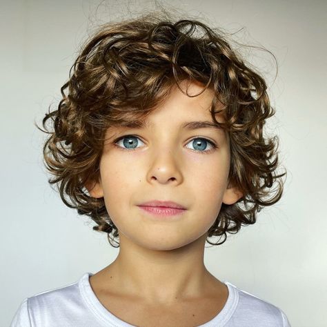 Haircut For Curly Hair For Boys, Long Curly Boys Haircut, Toddler Wavy Haircut Boy, Long Curly Hair Boys, Boys Long Curly Hairstyles, Boys Curly Haircuts Long, Curly Boy Hair Styles, Boys Long Curly Hair, Curly Boys Haircuts