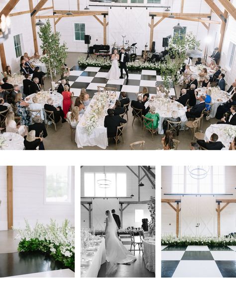 Natalie & Henry’s enchanted garden wedding reception was held at The Northern Haus, which is nestled in heart of Door County. From the checkerboard dance floor, to the potted trees framing the space upon arrival, every little detail was planned so intricately. To say I was swooooning over this beautiful design is an understatement. • Vendors: Wedding Venue: @northernhaus Dress: @inesdisanto Suit: @suitsupply Hair/Make up: @bridalartistryteam Florist: @ebbandflowflowers Cake: @flourgirlpa... Checkerboard Dance Floor, Enchanted Garden Wedding, Garden Wedding Reception, Potted Trees, Door County, Enchanted Garden, Dance Floor, Garden Wedding, Wedding Venue