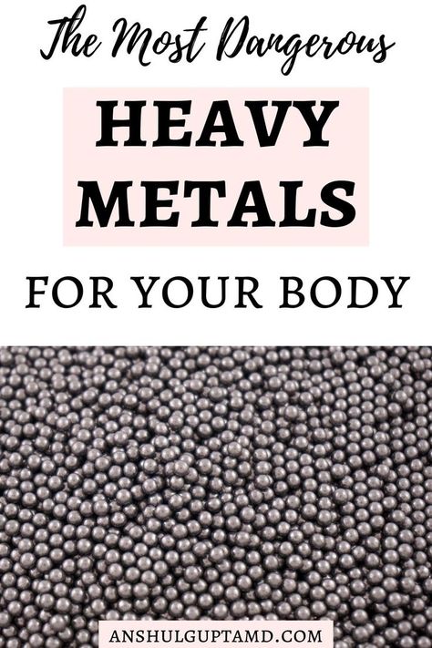 Symptoms Of Heavy Metal Toxicity, Heavy Metals In Body Health, Heavy Metal Detoxification, Poisoning Symptoms, Heavy Metal Poisoning, Heavy Metal Detox, Toxic Products, Women's Fitness Motivation, Functional Medicine