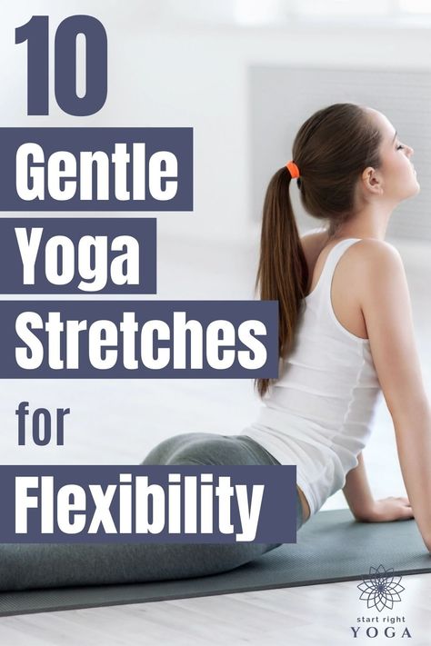 Do these 10 gentle yoga stretches to increase your flexibility and learn some of the more basic yoga poses. Beginner stretches for flexibility. Stretches For Beginners, Beginner Stretches, Inner Thigh Muscle, Muscles Of The Neck, Cow Face Pose, Yoga Stretches For Beginners, Beginner Poses, Body Stretching, Muscle Stretches