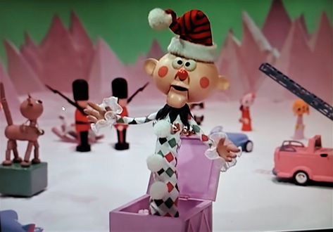 Rudolph And The Island Of Misfit Toys, Land Of Misfit Toys, Box Character, Tag Urself, Island Of Misfit Toys, Movie References, Rudolph Red Nosed Reindeer, Tree Theme, Red Nose Reindeer