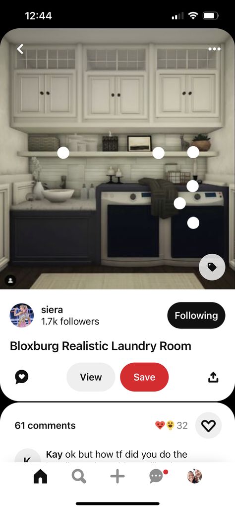 Laundry Rooms Bloxburg, Costal Bloxburg Laundry Room, Mud Room Ideas Bloxburg, Bloxburg Mudroom Ideas, Bloxburg Mudroom, Bloxburg Laundry Room Ideas, Coastal Laundry Room, Landry Room, House Laundry Room