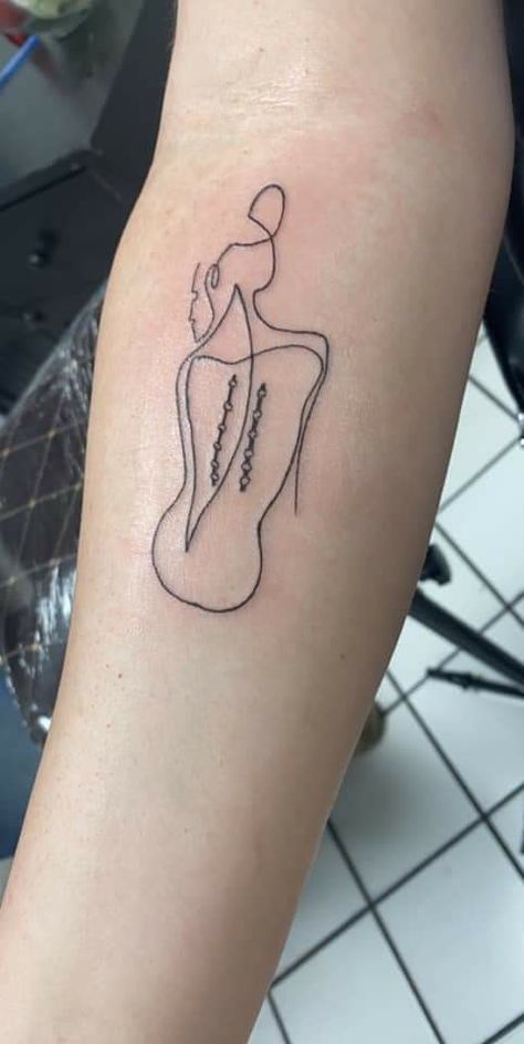 Chiropractic Tattoo, Scoliose Tattoo Ideas, Vertebrae Tattoo, Hannah Tattoo, Spine Tattoo Quotes, Spinal Tattoo, Awareness Tattoo, Tattoos To Cover Scars, Spinal Fusion