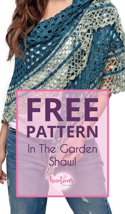 Crochet Shawl Free, شال كروشيه, Crochet Shawl Pattern Free, Crochet Shawls And Wraps, Shawl Patterns, Crochet Wrap, Crochet Motifs, Shawl Crochet Pattern, Scarf Crochet Pattern