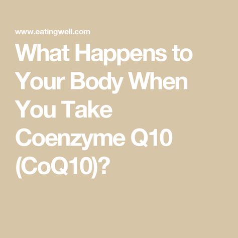 What Happens to Your Body When You Take Coenzyme Q10 (CoQ10)? Q10 Benefits, Easy Breakfast Brunch, Mediterranean Diet Meal Plan, Low Cholesterol Recipes, Nutrition Guidelines, Dessert Smoothie, Lunch Appetizers, Low Sodium Recipes, Coenzyme Q10