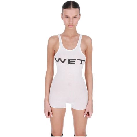 Brand New Size 1 (Xs) And Size 2 (M) Yeezy Wet Jumpsuit Yeezy Wet Bodysuit Outfit, Wet Outfit, New Kanye, Wet Dress, Yeezy Outfit, Lace Up Leggings, Long Leggings, Body Suit Outfits, Pretty Shoes Sneakers