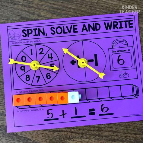 Hands-on math center activities for teaching one more, one less! Let students explore adding 1 and taking away 1 by playing partner games, building with manipulatives and acting out word problems. These activities are perfect for small group instruction or math center activities. One More One Less, Math Center Games, Partner Games, Math Intervention, Math Center Activities, Primary Maths, Center Activities, Math Addition, Math Numbers