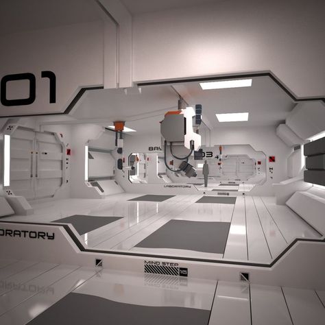 3d Futuristic, Scifi Interior, Spaceship Interior, Sci Fi Environment, Starship Design, Spaceship Concept, Futuristic Interior, Futuristic Technology, Futuristic Design