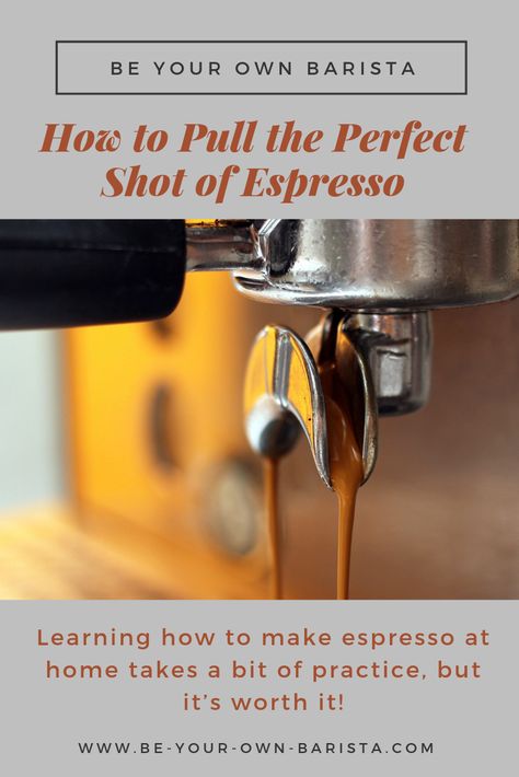 Espresso Making Tips, Pulling Espresso Shots, Breville Espresso Machine Tips, Breville Barista Touch Recipes, Making Espresso At Home, Barista Tips And Tricks, How To Be A Barista, Breville Espresso Machine Recipes, Espresso Shots At Home