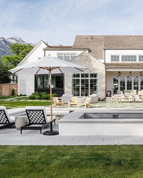 Studio McGee (@studiomcgee) • Instagram photos and videos Studio Mcgee Pool, Mcgee Home, Utah Mountains, Dream Kitchens Design, Outdoor Patio Space, Backyard Entertaining, Studio Mcgee, Outdoor Retreat, Weekend Plans