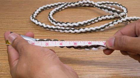 How to Make a Braided Rope Dog Leash: 15 Steps (with Pictures) Braided Dog Leash, Rope Dog Leash, Collar Clips, Small Scissors, Lead Rope, Rope Leash, Rope Dog, Braided Rope, Dog Leads