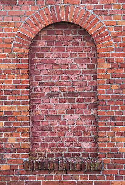 Brick Segmental Arch Arch Brick Wall, Wavy Brick Wall, Room Arch, Old House Exterior, Brick Archway, Modern Contemporary Living, White Brick Wall, Keto Sides, Kitchen Simple