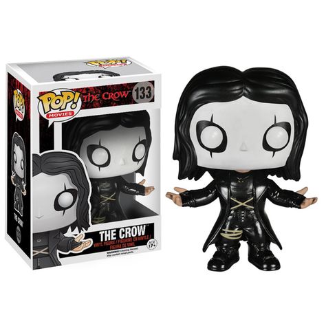 The Crow Pop! Vinyl Figure Horror Funko Pop, Funko Pop Horror, Pop Figurine, Funko Pop Dolls, Funko Pop Collection, Brandon Lee, Pop Vinyl Figures, Pop Dolls, Pop Disney