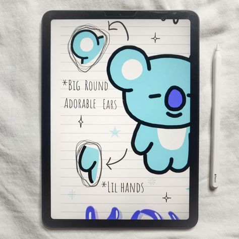 Instagram : koo.maze #digitaljournal #digitalart #zinnia #adobesketch #bt21 #koya #anatomy #bt21koya #koyanatomy #bt21anatomy #bts Koya Bt21, Bts Drawings, Bts Chibi, Bts Army, Anatomy, Bts, Drawings, Instagram